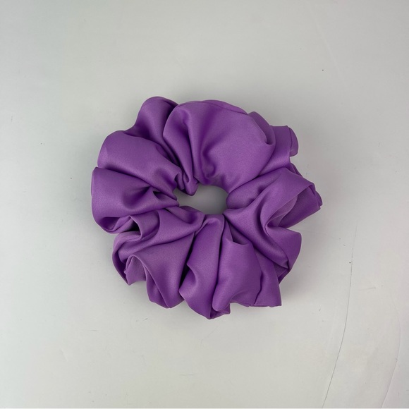 Set of 3 Handmade Satin Scrunchie - Picture 3 of 5